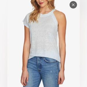 Jolie Los Angeles unique asymmetrical comfy tee. Size L